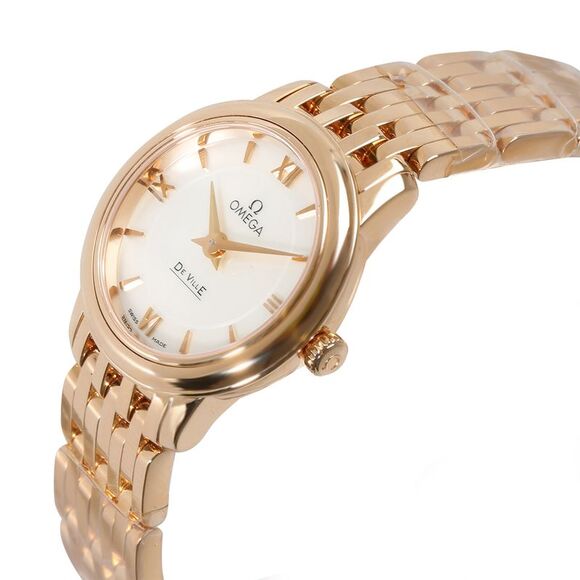 Omega DeVille Prestige 424.50.24.60.05.002 Women's Watch in 18kt Rose Gold - Picture 4 of 5